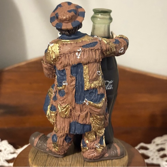 Coca-Cola Limited Musical Edition Figurine Hemmett Kelly 1995 Signed Numbered - Picture 6 of 10